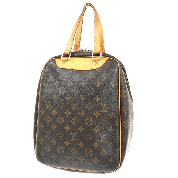 LOUIS VUITTON Excursion Shoes Hand Bag Monogram Leather Brown M41450 65EE459 - Picture 1 of 16
